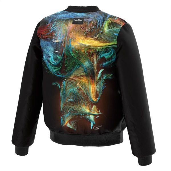 Inner Unlayering Bomber Jacket Hot on Sale - Image 2
