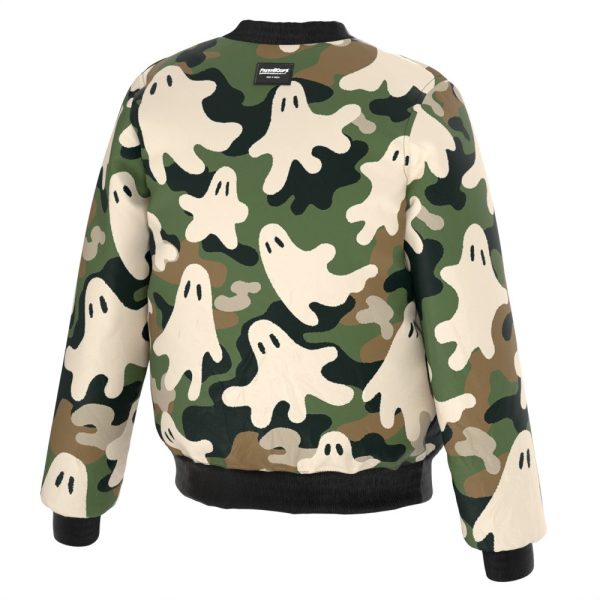 Ghost Bomber Jacket Fashion - Image 3